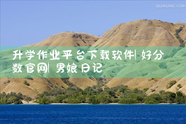 升学作业平台下载软件|男娘日记