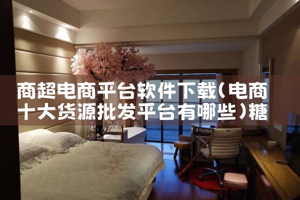 商超电商平台软件下载|糖心Vlog入口